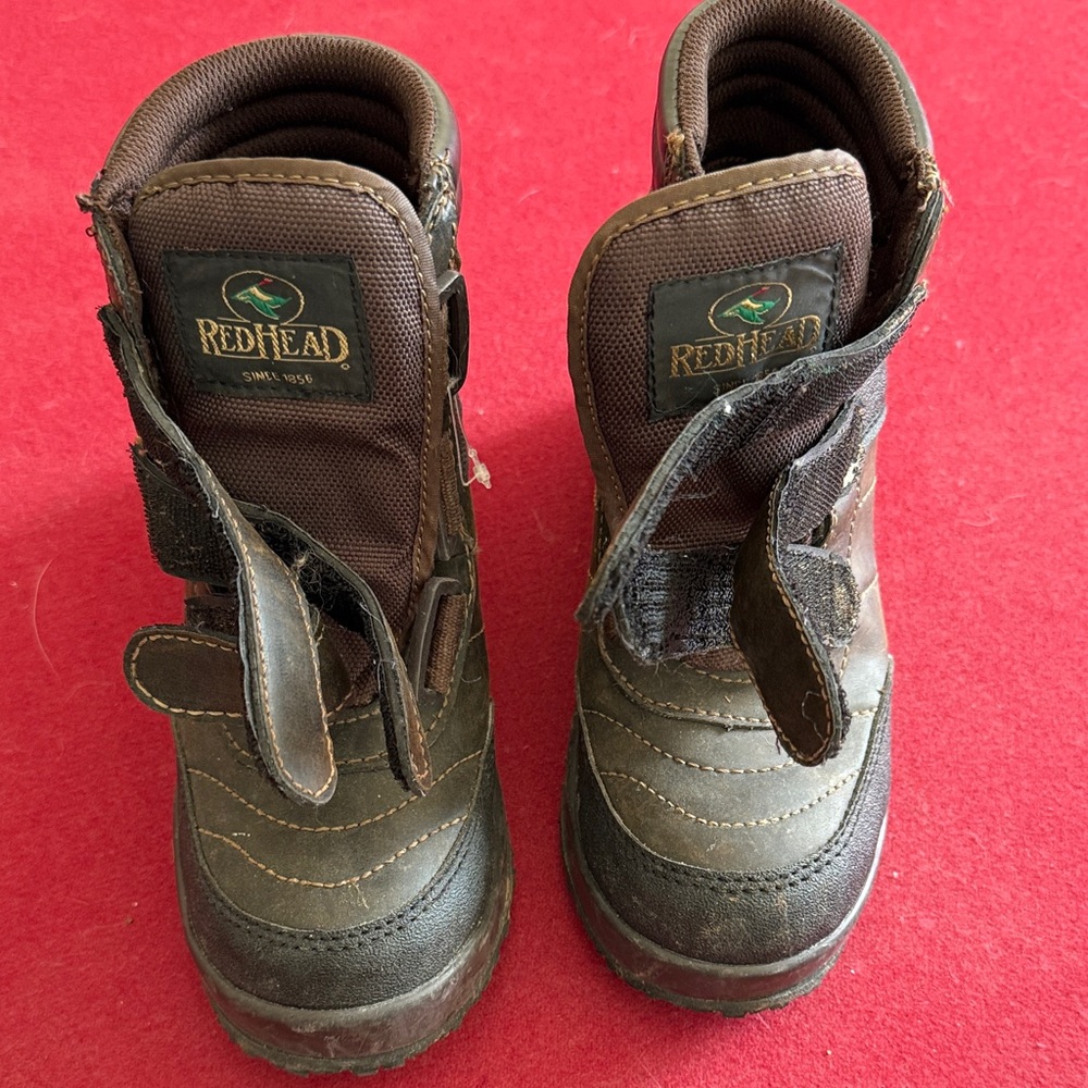 RedHead Kids Dark Brown Snow Boots